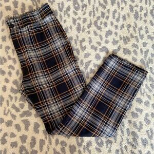 Girls FULL TILT black plaid pants size XL